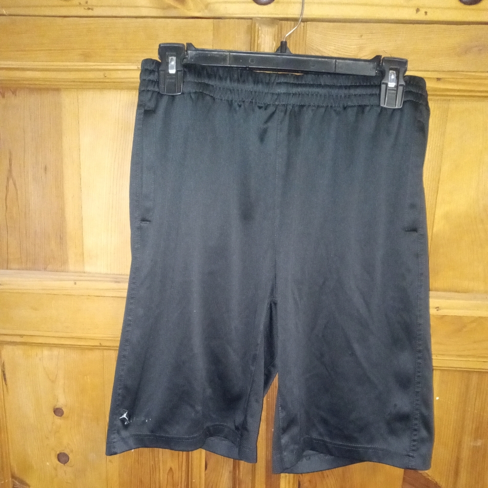 Nike Dri Fit Jordan Kids Black Athletic Shorts